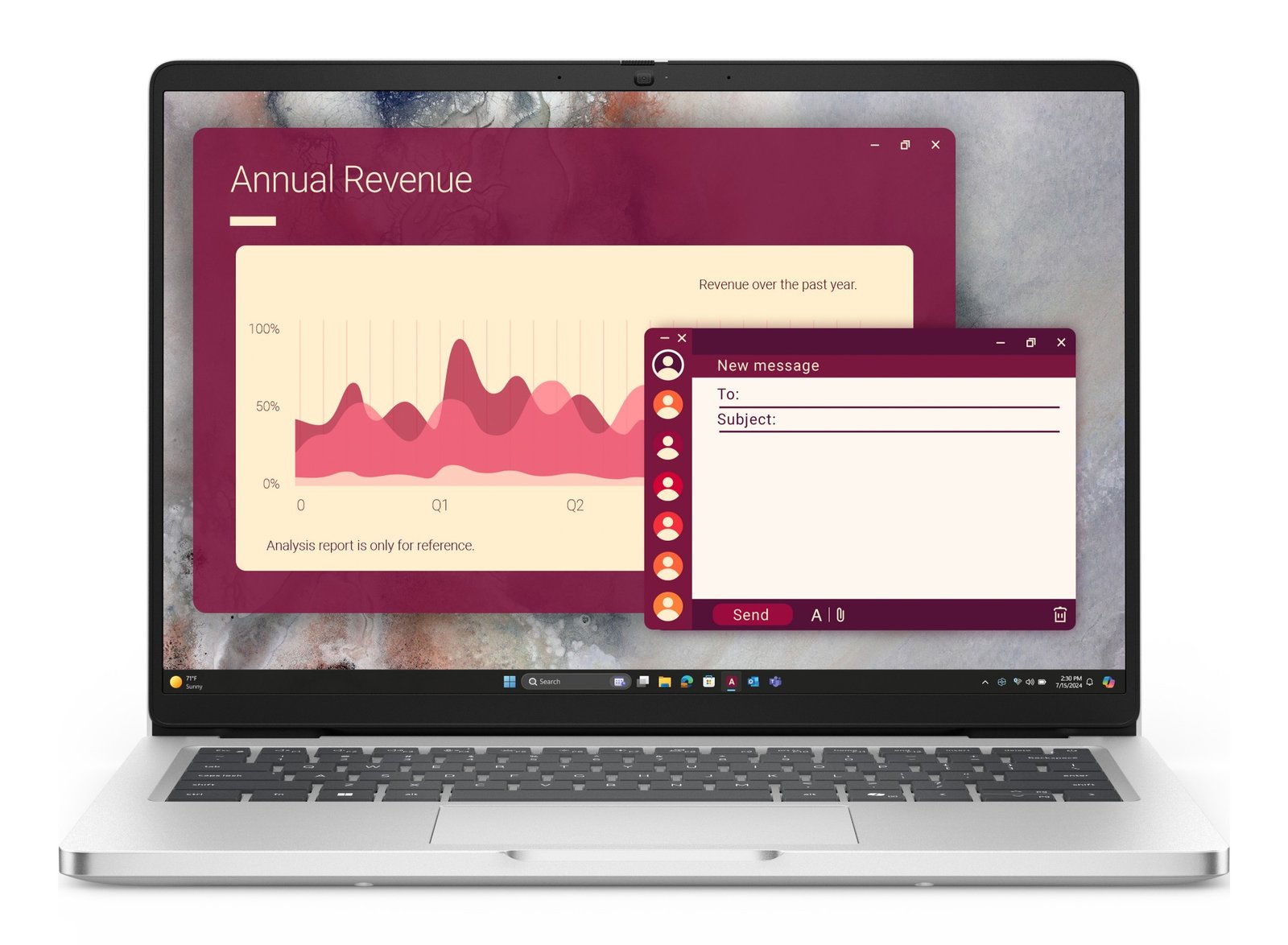 DELL Pro 14 PC14250 Intel Core Ultra 5 235U Laptop 35.6 cm (14") Full HD+ 16 GB DDR5-SDRAM 512 GB SSD Wi-Fi 6E (802.11ax) Windows 11 Pro UK English Platinum